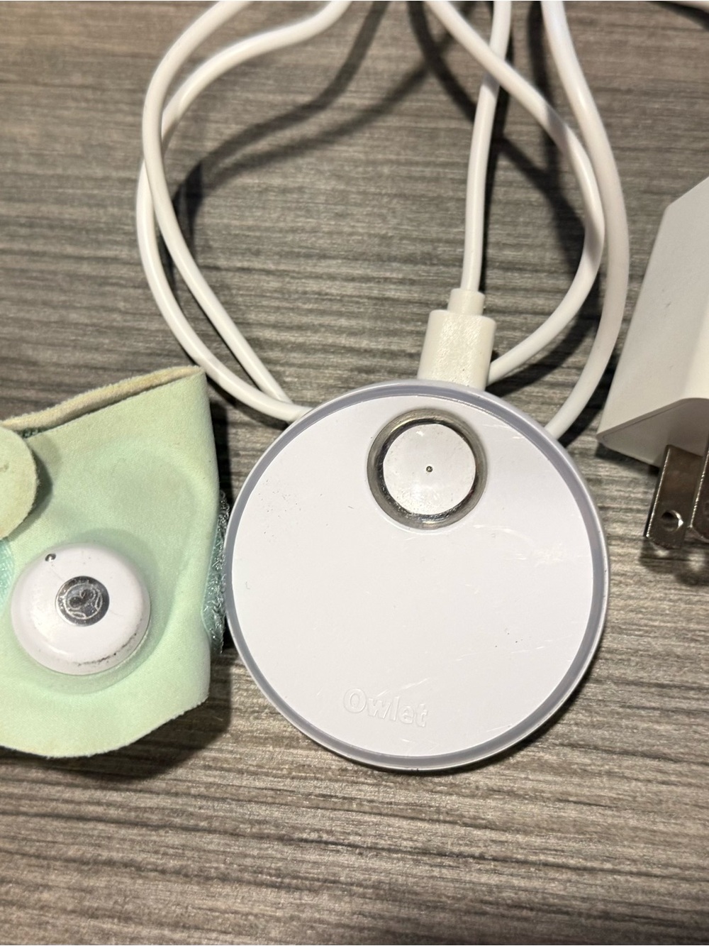 Owlet dream sock Magnetic Charging Base with Cord